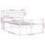 Bookcase Bed Without Mattress Solid Wood Pine-1234271512