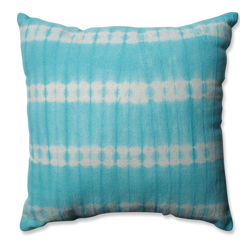 Coussin en coton mirage, Turquoise