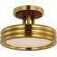 Hudson St. 8" Semi-Flush Mount-334000081