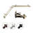 Kravitz Steel Adjustable Double Curtain Pole-1227321237-1227321257