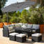 Allena 9 - Person Garden Lounge Set with Cushions & Parasol-1558779097-1569123156