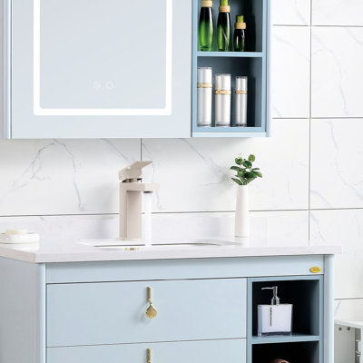 Robinet de salle de bain à un trou en nickel brossé avec bonde escamotable et tuyaux d'alimentation en eau, laiton massif, style élégant, robinet d'évier anti-éclaboussures, inclus, corrosion moderne