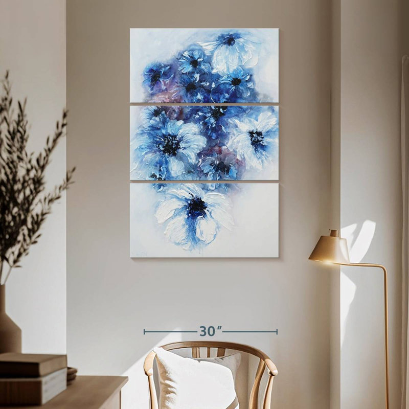 Avery Blue Dreams, 65" H x 42" W