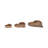 Handcrafted Heart-Shaped Ottoman Tray with Rich Wood Grain Detail – Decorative Tray for Centerpieces and Coffee Table Tray for Home Decor – Accent Tray Ideal for Organizing Essentials – Set of 3, 14"-197899081