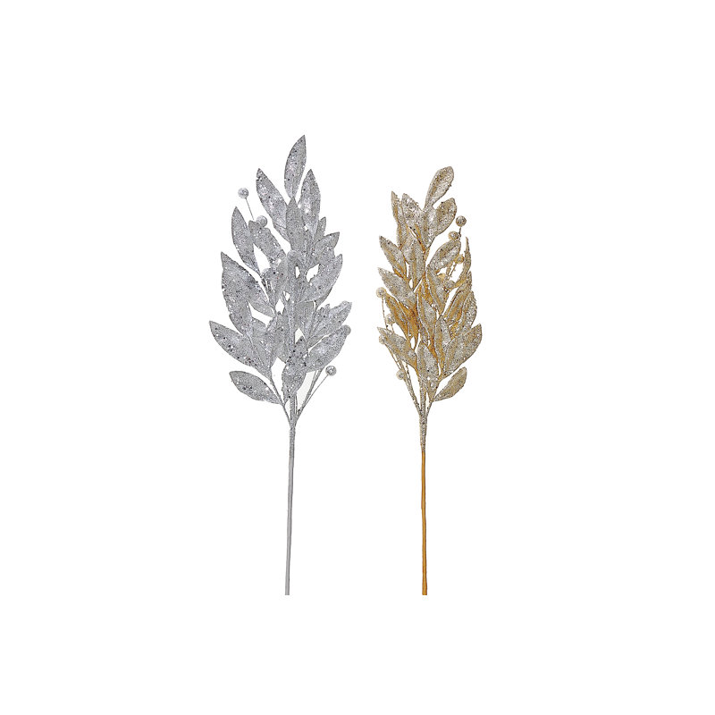 Glitter Leaves Arrangement