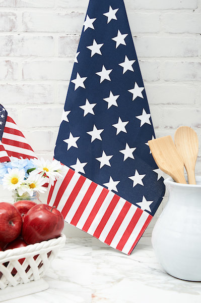 Serviette de cuisine Stars and Stripes