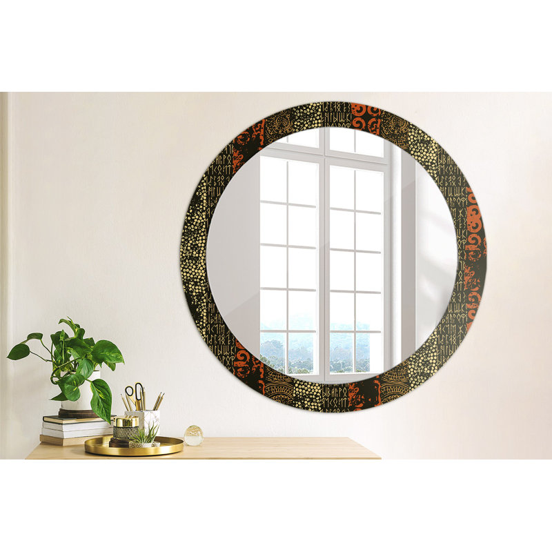 Huldar Glass Flat Wall Mirror