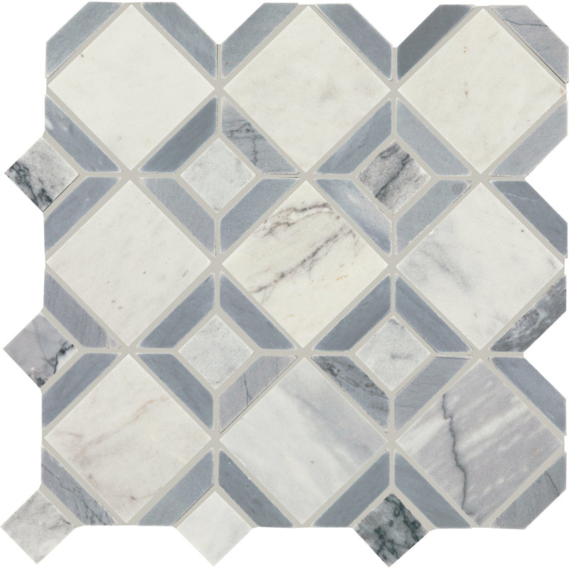 Daltile Sublimity Natural Stone Parquet Honed Mosaic (10 PC Per Carton) (8.00 SQFT Per Carton)