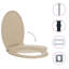 Crete Soft-Close Elongated Standard Toilet Seat-19550482