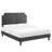 Modway Novi Performance Velvet Bed-499040056-499040060