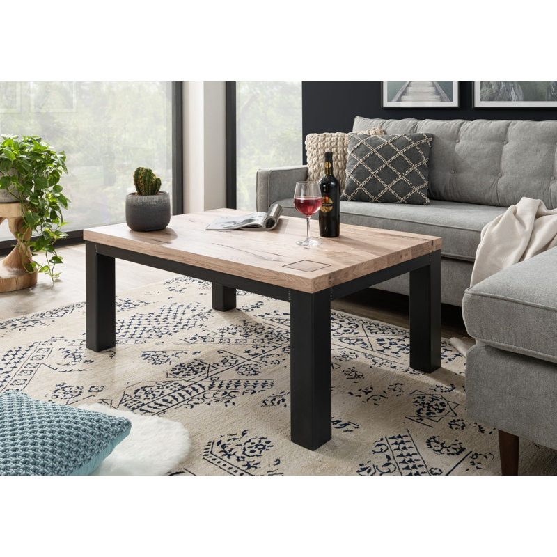 Villanders Four Leg Coffee Table, Light Brown
