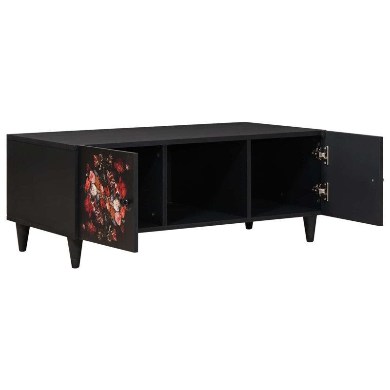 Solid Wood Coffee Table with Storage