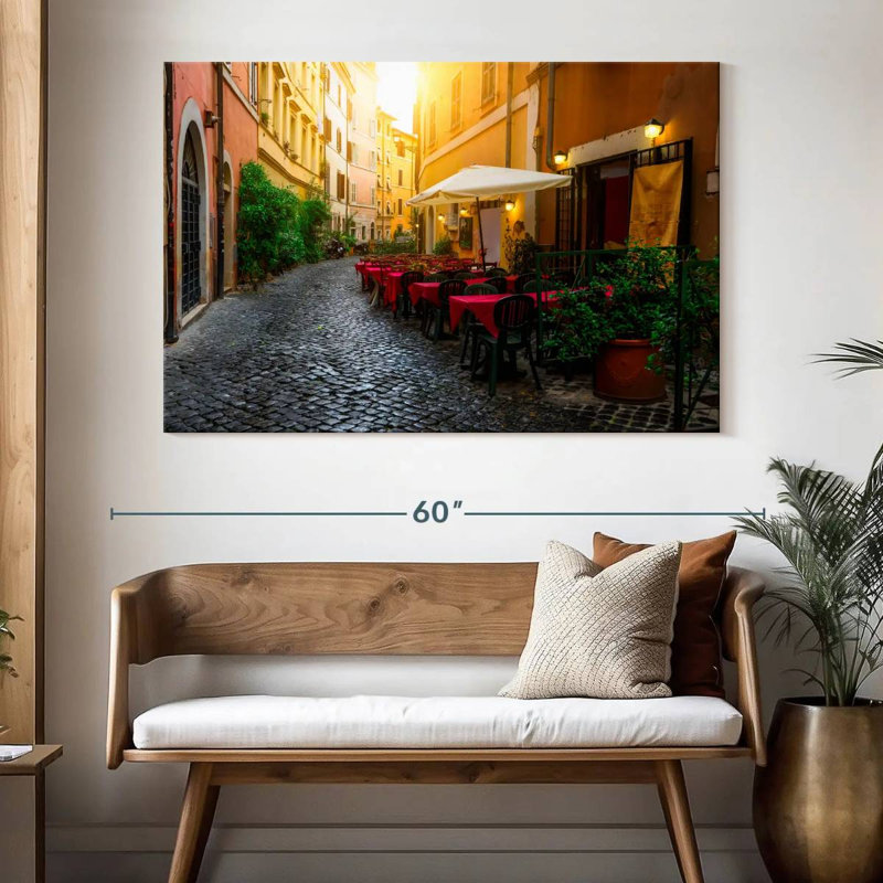 Bistro Sireci Trastevere, H 34 po x l 51 po