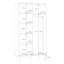 SHERBROOKE 2 Door Manufactured Wood Wardrobe