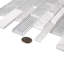 11.8" x 11.8" Glass Linear Mosaic Wall & Floor Tile