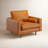 Geo Genuine Leather Armchair-1056538657