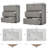 60" Double Sinks Bathroom Vanity Set-163834590