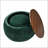 Round Storage Ottoman, 2 in 1 Function, Work as End table and Ottoman,with small seat,(25"x25"x14.7")-1325503825