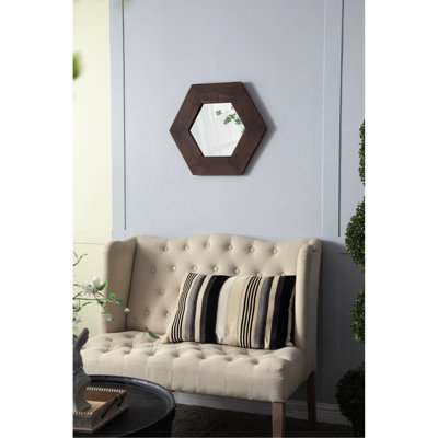 Miroir hexagonal 18,5 po x 18,5 po