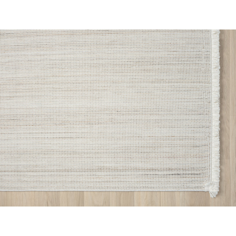 Elysia white Rug, Rectangle 160 x 230cm