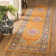 Christa Southwestern Orange/Fuchsia Area Rug
