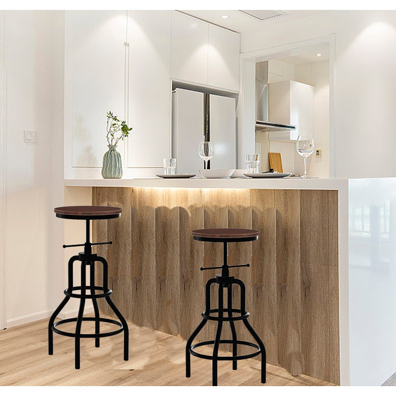 Retro Industrial Bar Stool