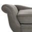 Chaise longue moderne rembourrée avec accoudoirs à volutes Calix-1180853224