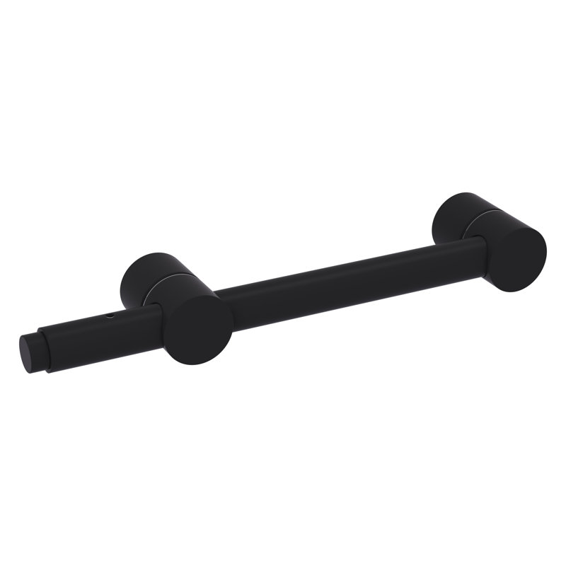 Space Saving Retractable Valet Garment Rod, Matte Black