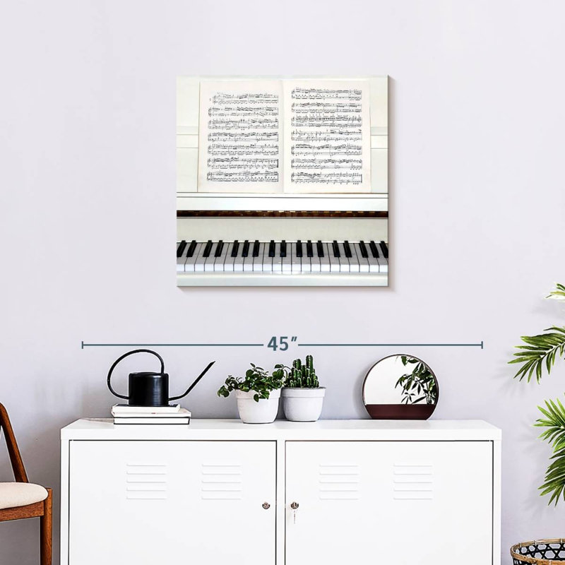 Abarca Piano Lesson, H 24 po x l 24 po