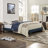 Loryn Bed Frame with Round Splayed Legs-1515430141-1504816147
