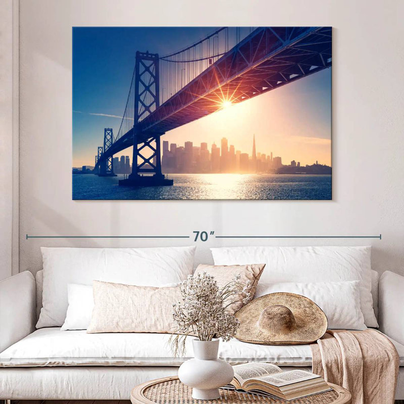 Bay Bridge, 34" H x 51" W