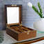 Bhriclan 6 Slot Watch Lockable Storage Box