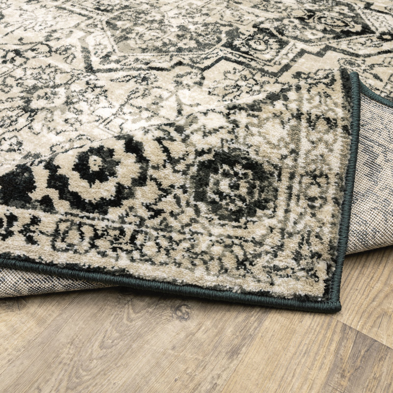 Flori Oriental Indoor Rug, Runner 1'10" x 7'6"