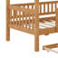 Lit maison avec lit gigogne-818125584