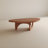 Modern Triangular Wood Coffee Table Contemporary Accent Table for Living Room-620898529