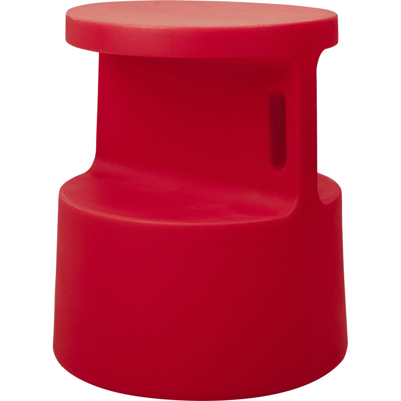 End Table, Red