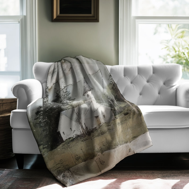 Rustic Scandinavia - 1 Piece Premium Blanket, Queen