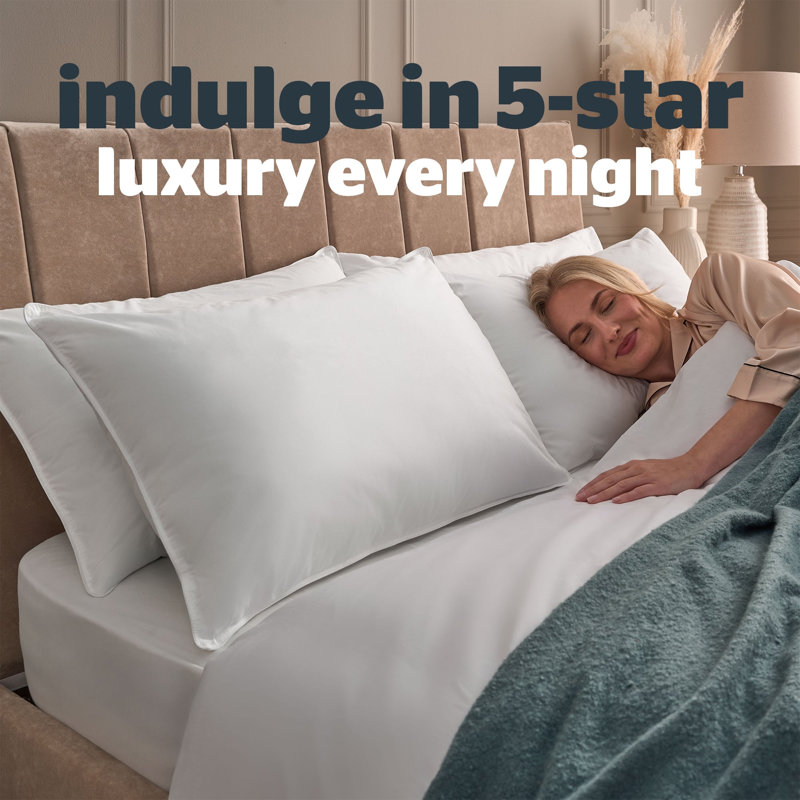 Silentnight Hotel Collection Luxe Cotton Pillow