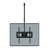 Winado Single Screen Ceiling Mount
