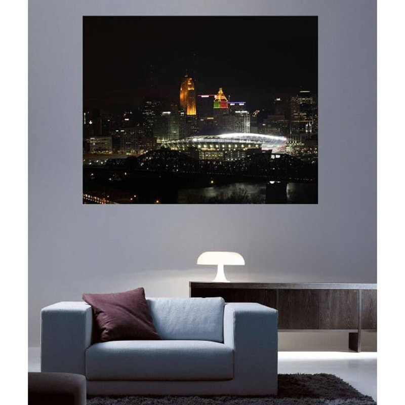 Batie Non-Wall Damaging Wall Decal, 19" H x 24" W