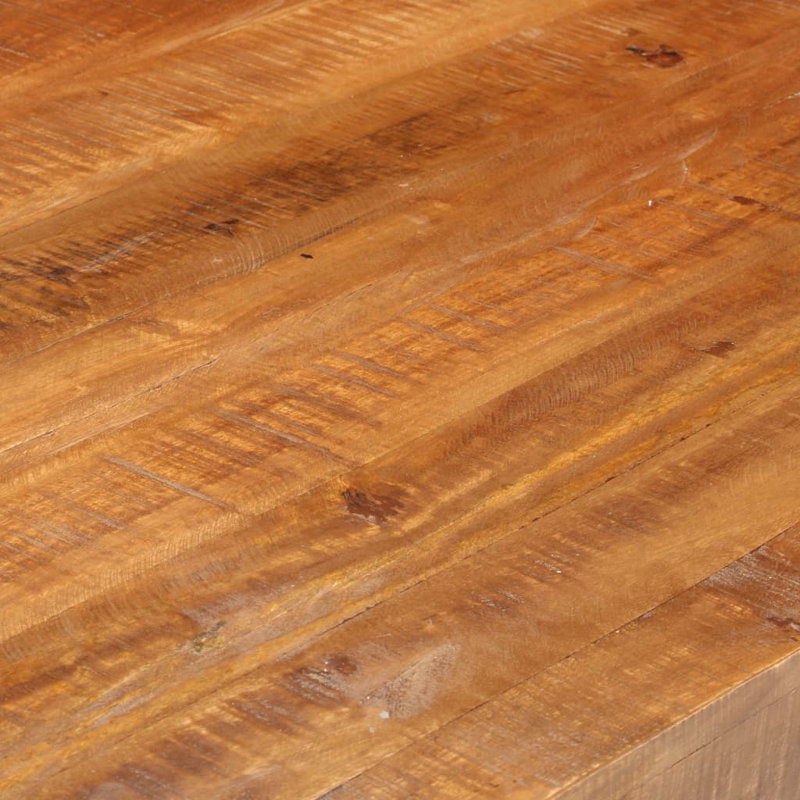 Breck Dining Table, 76cm H x 140cm L x 70cm W, Brown