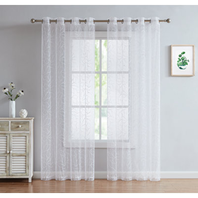 Sheer Curtain Pair