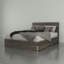 Lit plateforme simple avec rangement Bridwell