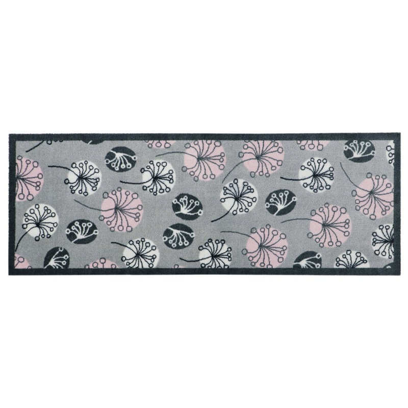 Non-Slip Floral Indoor Doormat, Rectangle 57cm W x 150cm L
