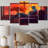 Stylish Humanoid Android Sitting On Couch I - Robot Canvas Art Print - 5 Panels
