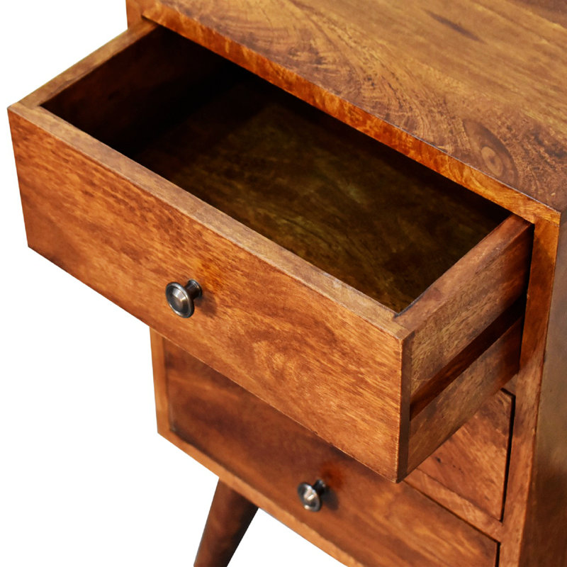 Table de chevet en bois massif