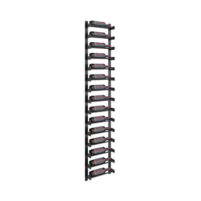 Abbie-Marie Wall Mounted Industrial Wine Rack – 75" H