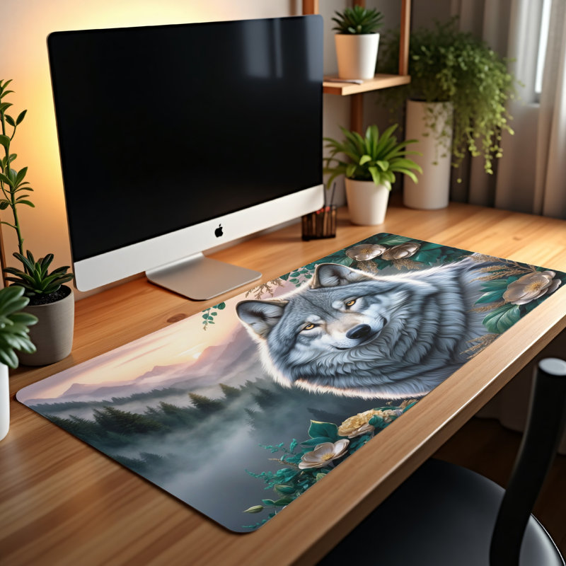 Polyester Desk Pad, 23.6x13.8