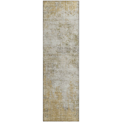 Premium Machine Washable Prisco Wheat Rug