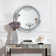 Amla 47in”Console Table With Round Mirror